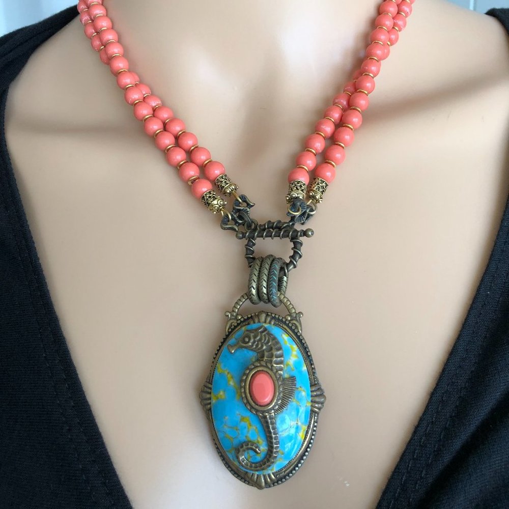 Seahorse necklace